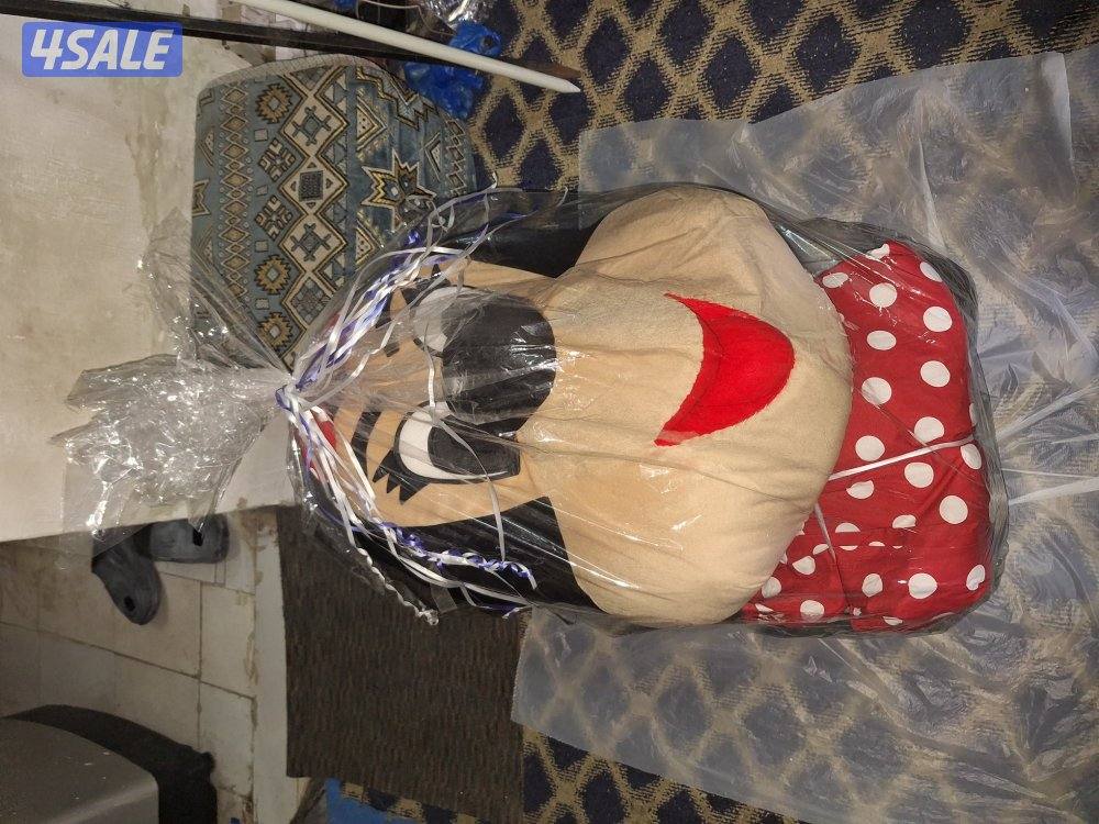 عدد 4 طقم تنكري شخصيات كرتونية بالإضافة إلى عدد 2 زي نفخ1