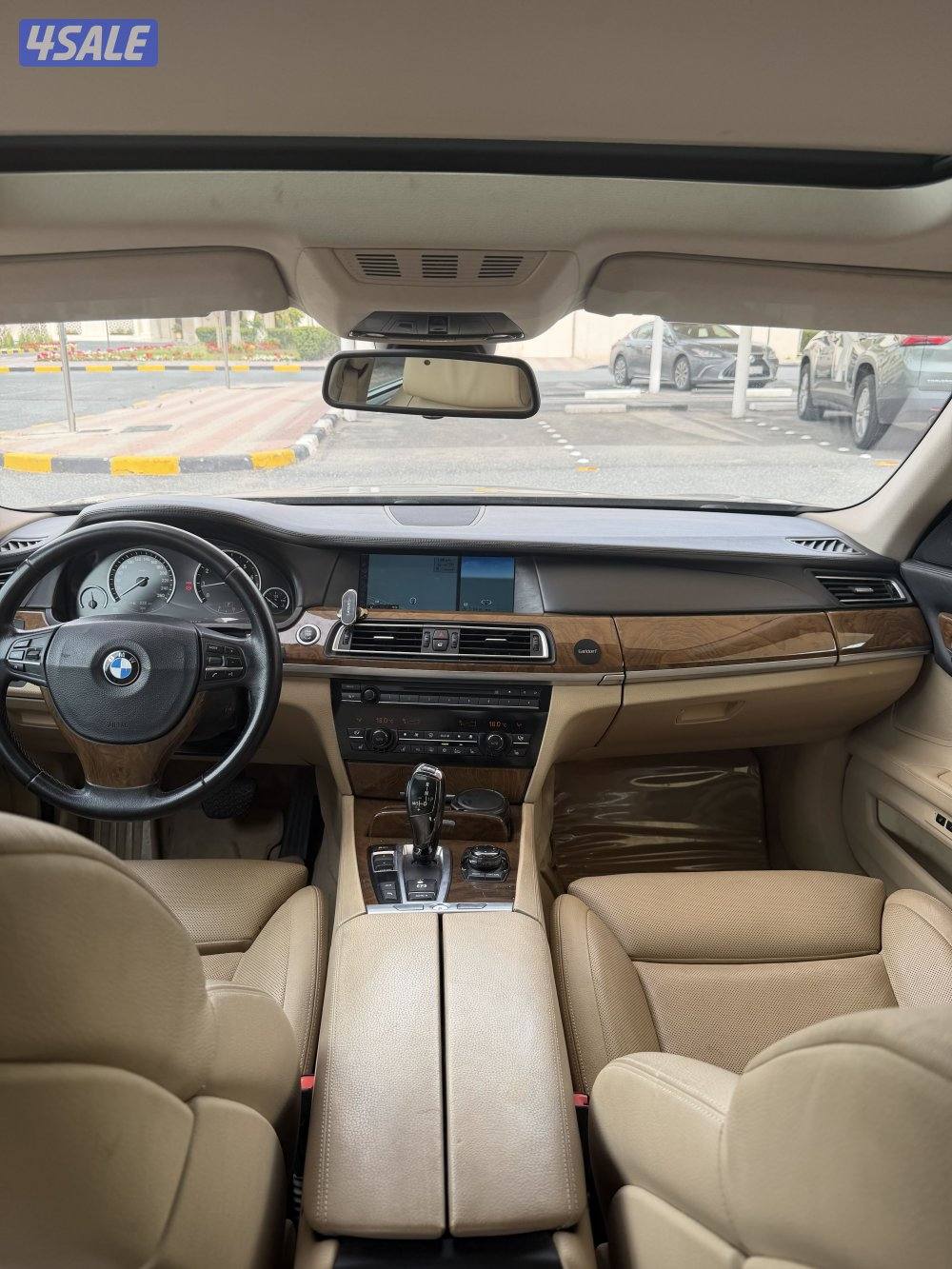 بي ام ٧٥٠ موديل ٢٠١٢ ماشي ٢١٢ شرط الفحص قير مكينه شاصي7