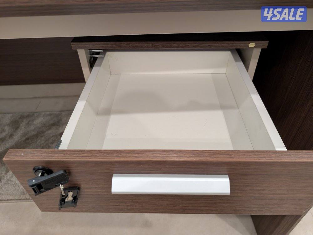 مكتب ميداس فاخر (220 cm) Gloomcode Office Desk, Midas Execuetive Desk7