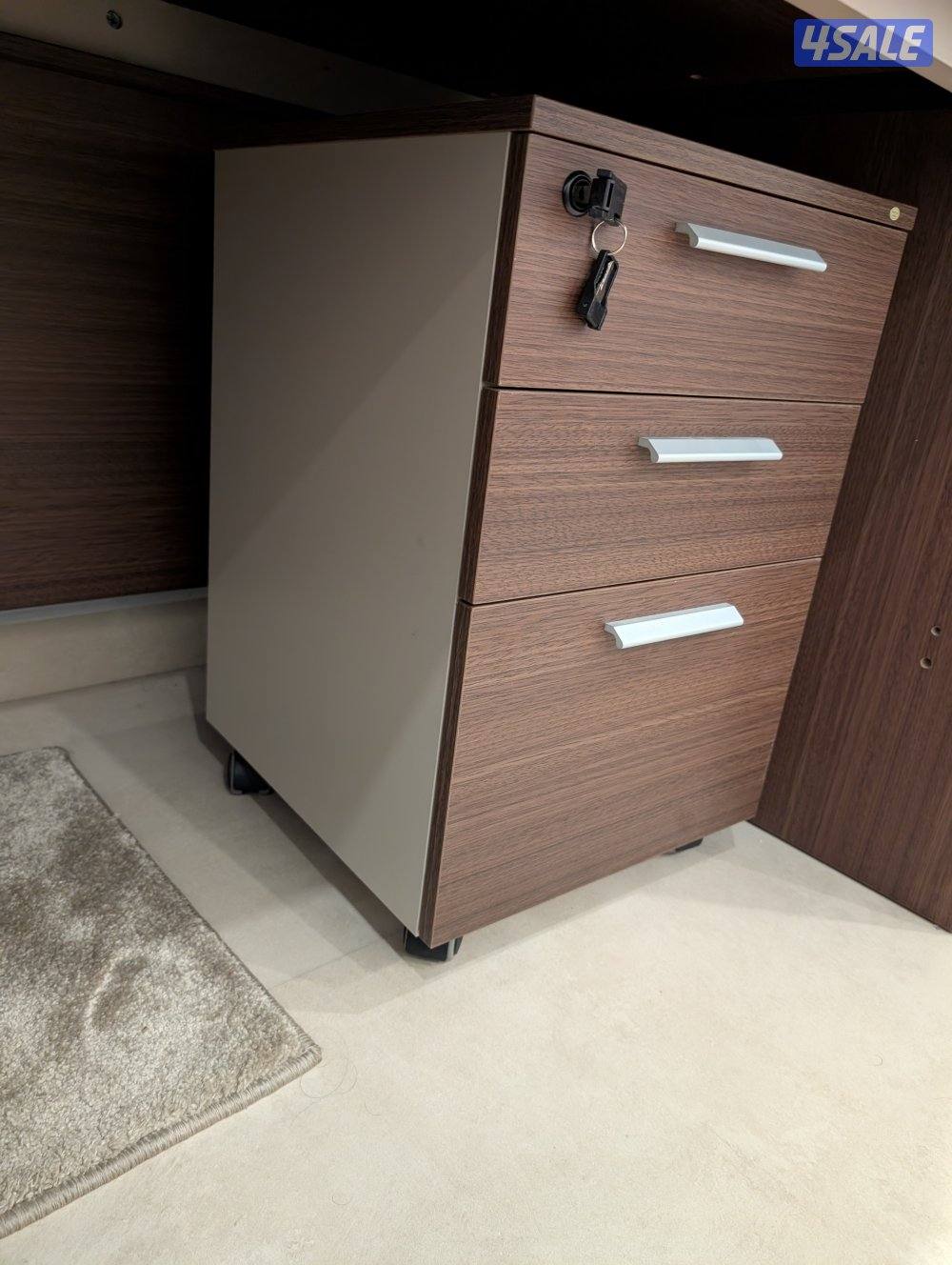 مكتب ميداس فاخر (220 cm) Gloomcode Office Desk, Midas Execuetive Desk15