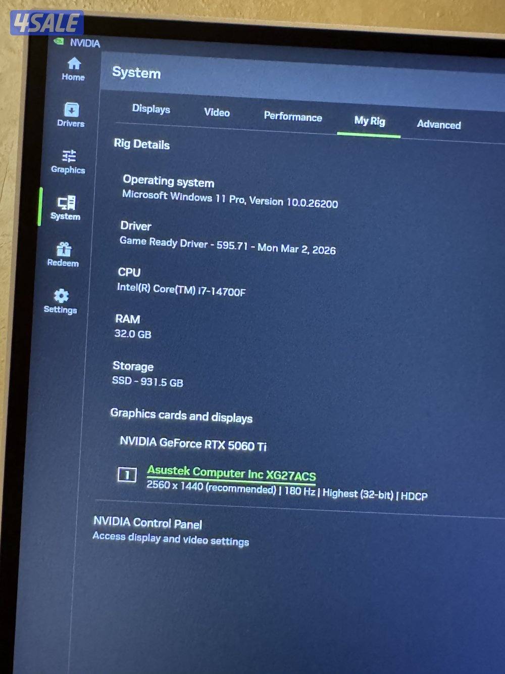 i7-14700F RTX 5060 Ti 16GB2
