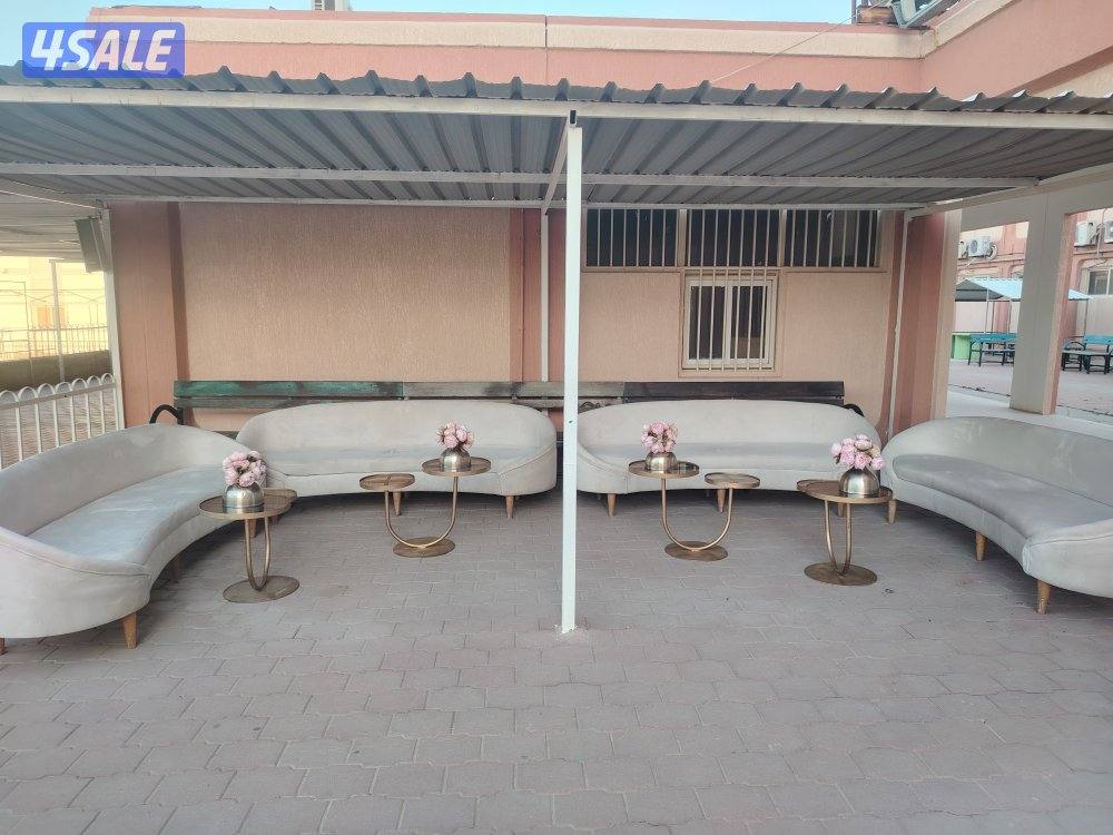 تاجير كراسي وطاولات غنفات مكيفات تسكير افوايت كوش حريمي ورجالي ارخص ال6