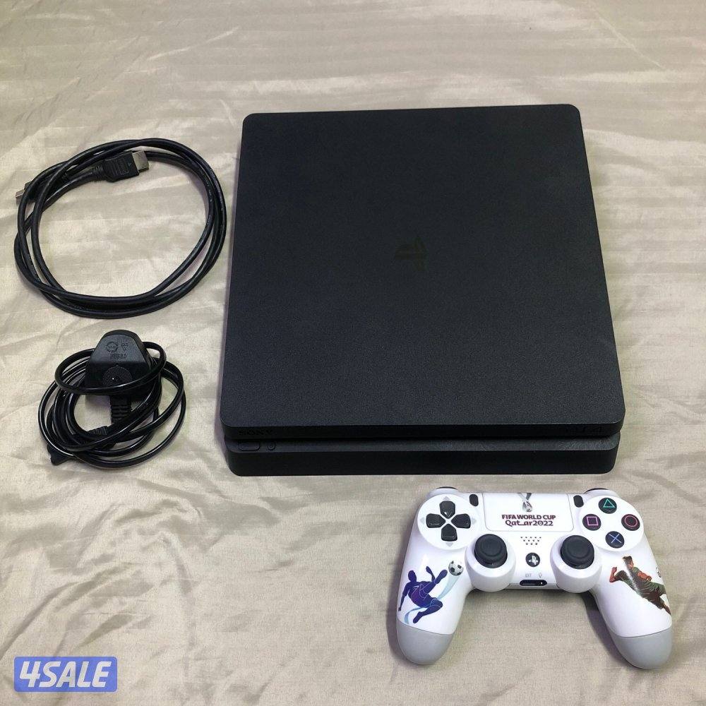 Ps4 slim 1Tb, Mint condition, 4 games, Not open, works great. 55 kd.12