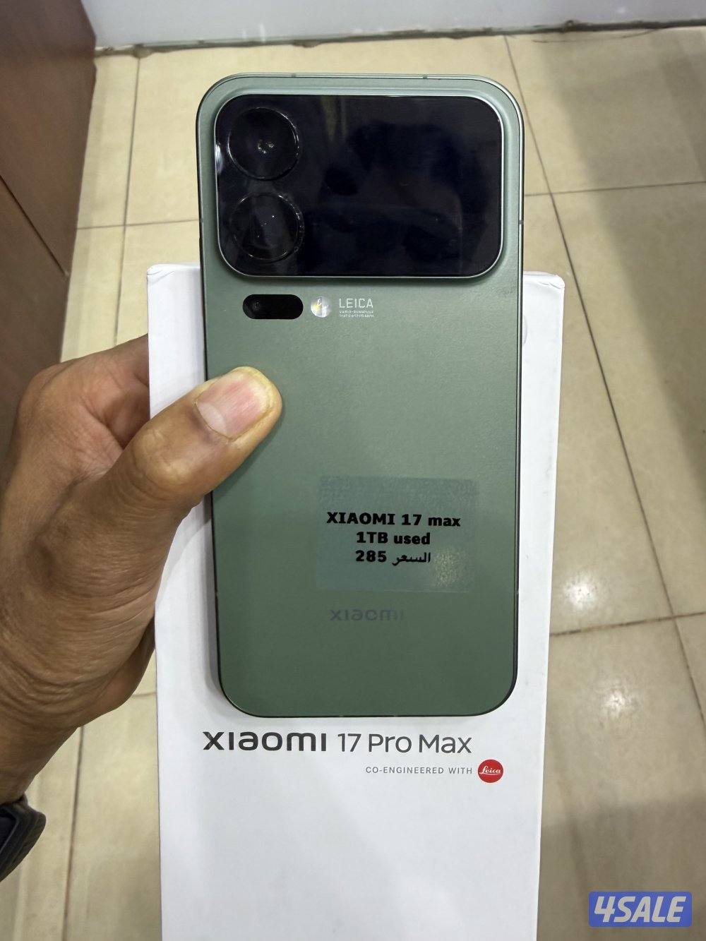 Xiaomi 17 pro max 1tb storage 16gb ram used mobile available0