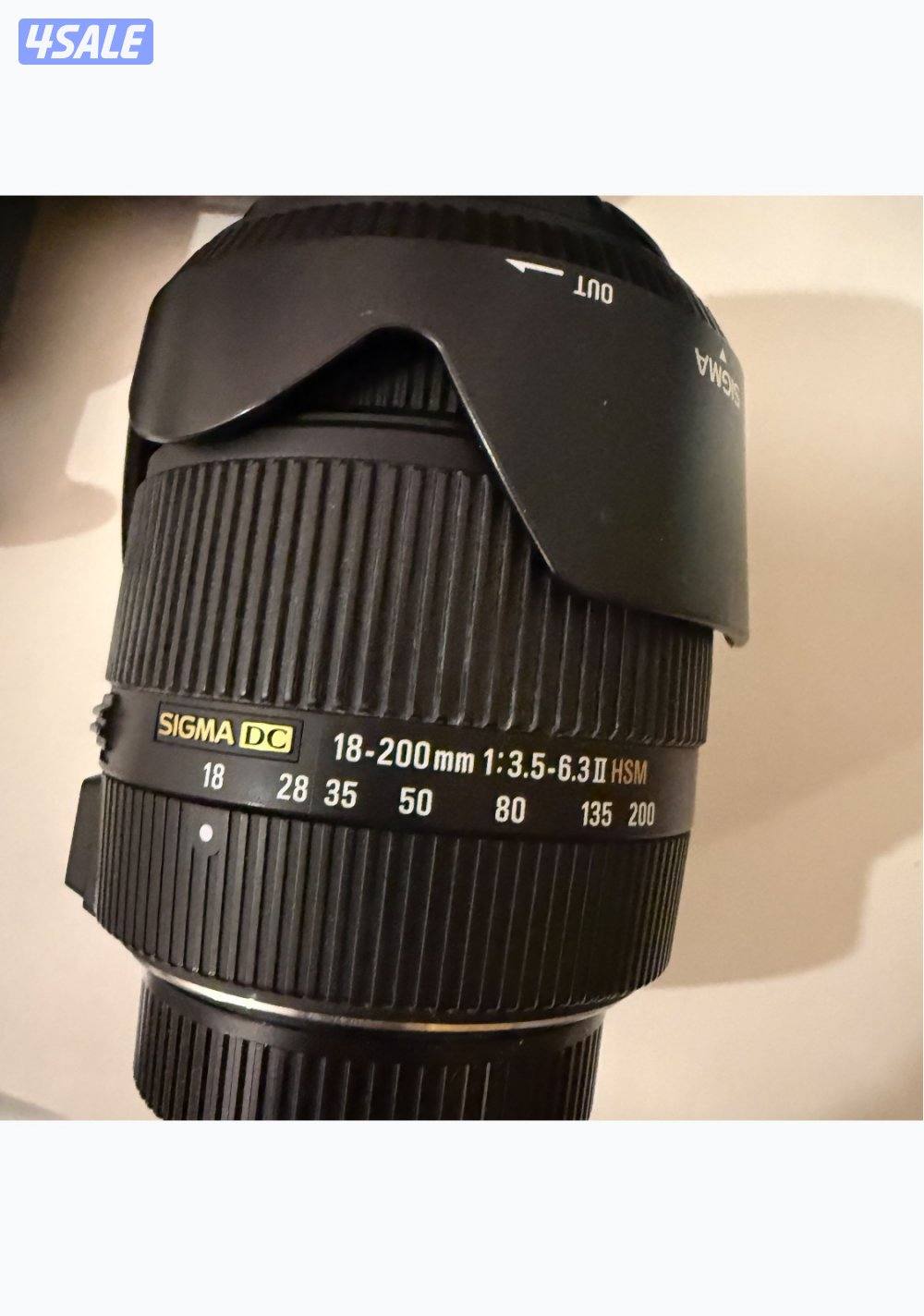 Sigma Lens 18–200mm f/3.5–6.3 - Excellent condition2