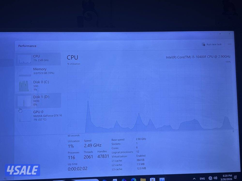 Gaming Pc Core i5  - 10 generation2