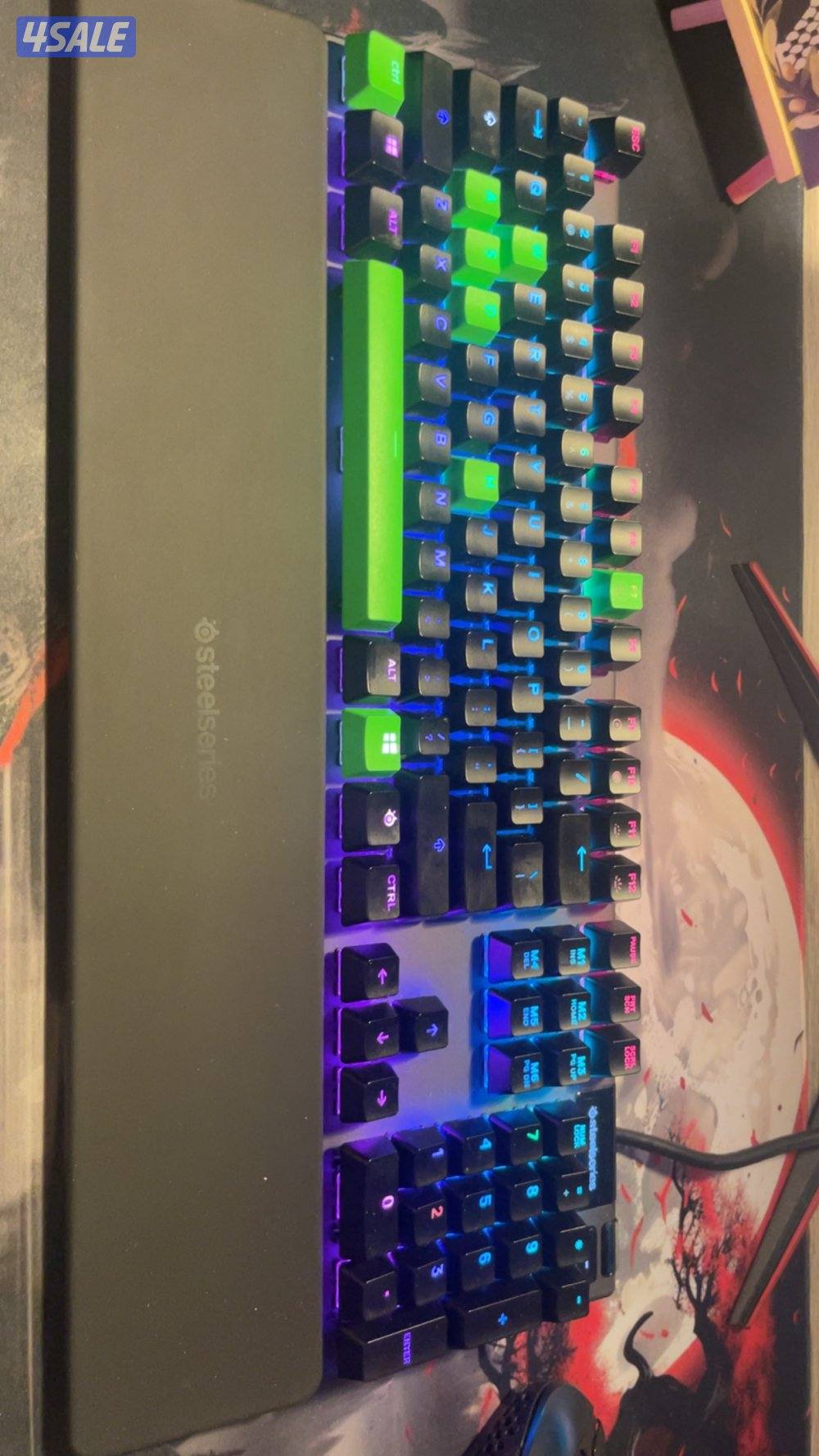 SteelSeries Apex Pro للبيع – نظيف جداً وسعر مغري شغال استعمال نضيف0