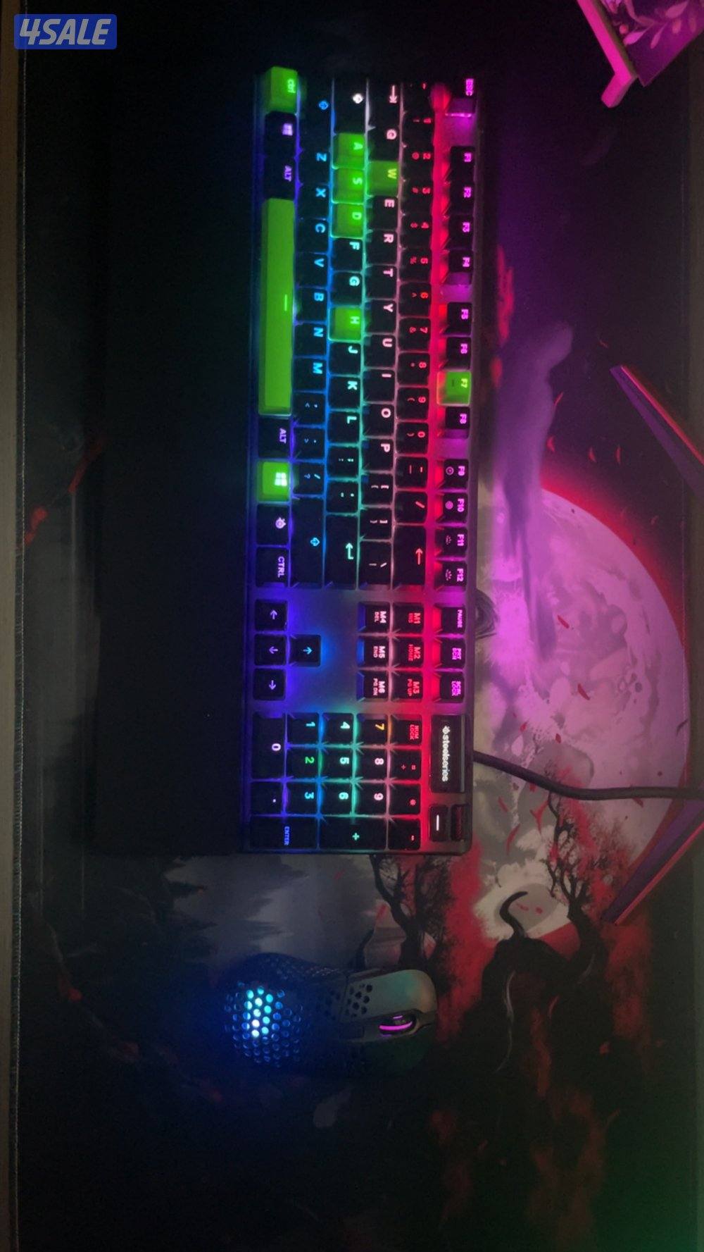 SteelSeries Apex Pro للبيع – نظيف جداً وسعر مغري شغال استعمال نضيف3