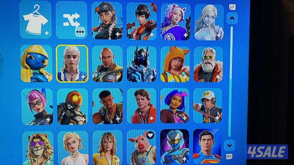 حساب فورت نايت للبيع7