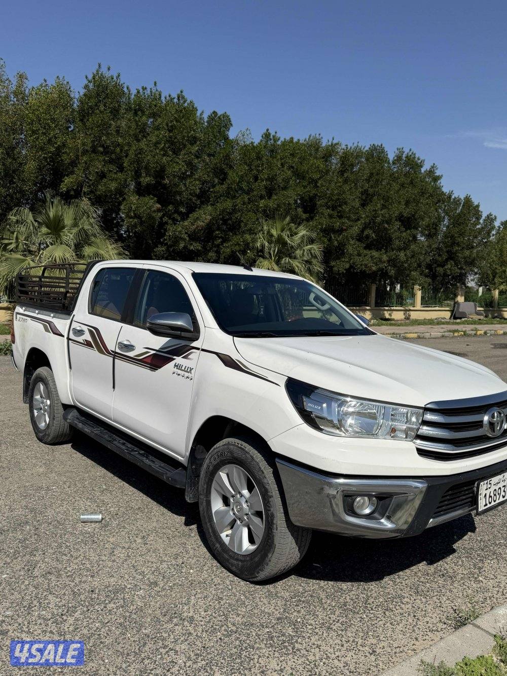 للبيع هايلكس موديل 2019 ( دبل قير ) شرط الفحص صبغ وكالة0