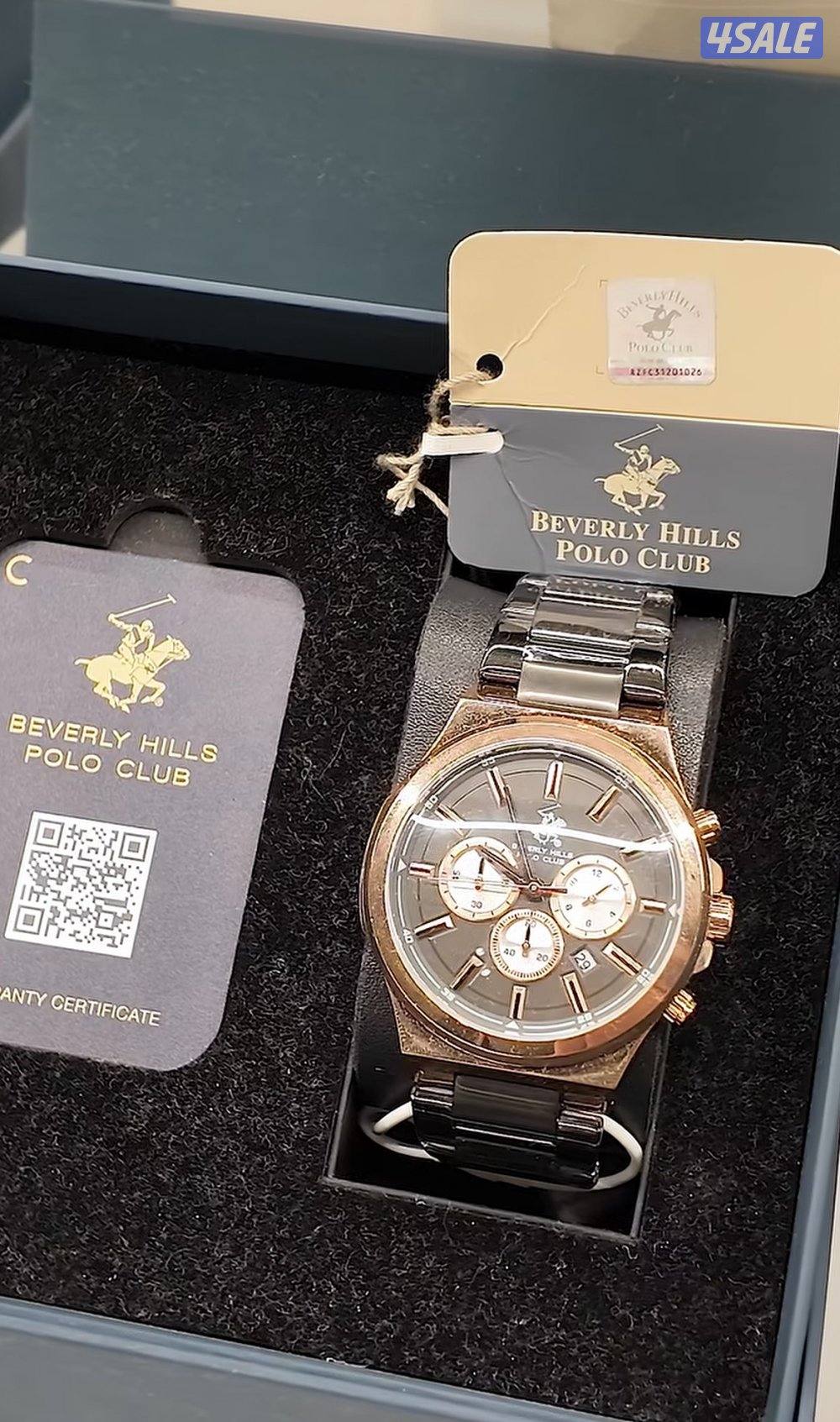 للبيع ساعة polo club مستعمله مرتين يفقط وبدون اي خدش بحالة ممتازة0