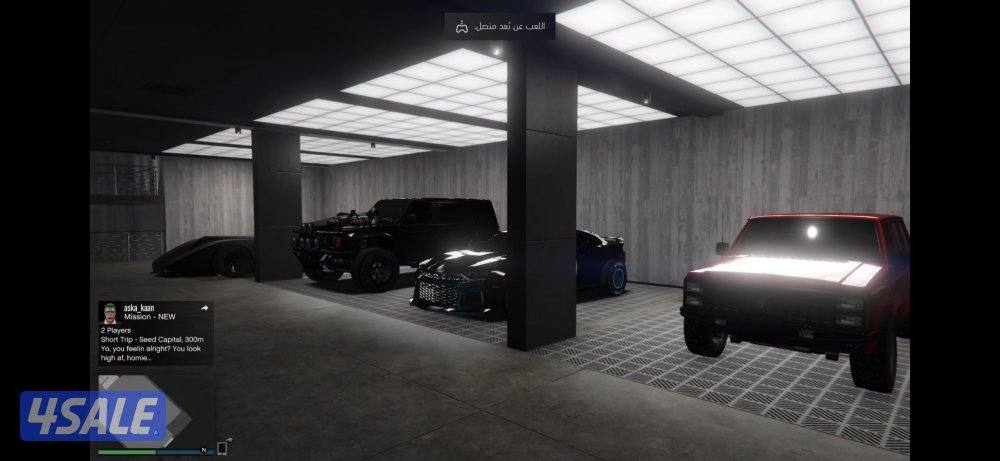 حساب قراند للبيع0