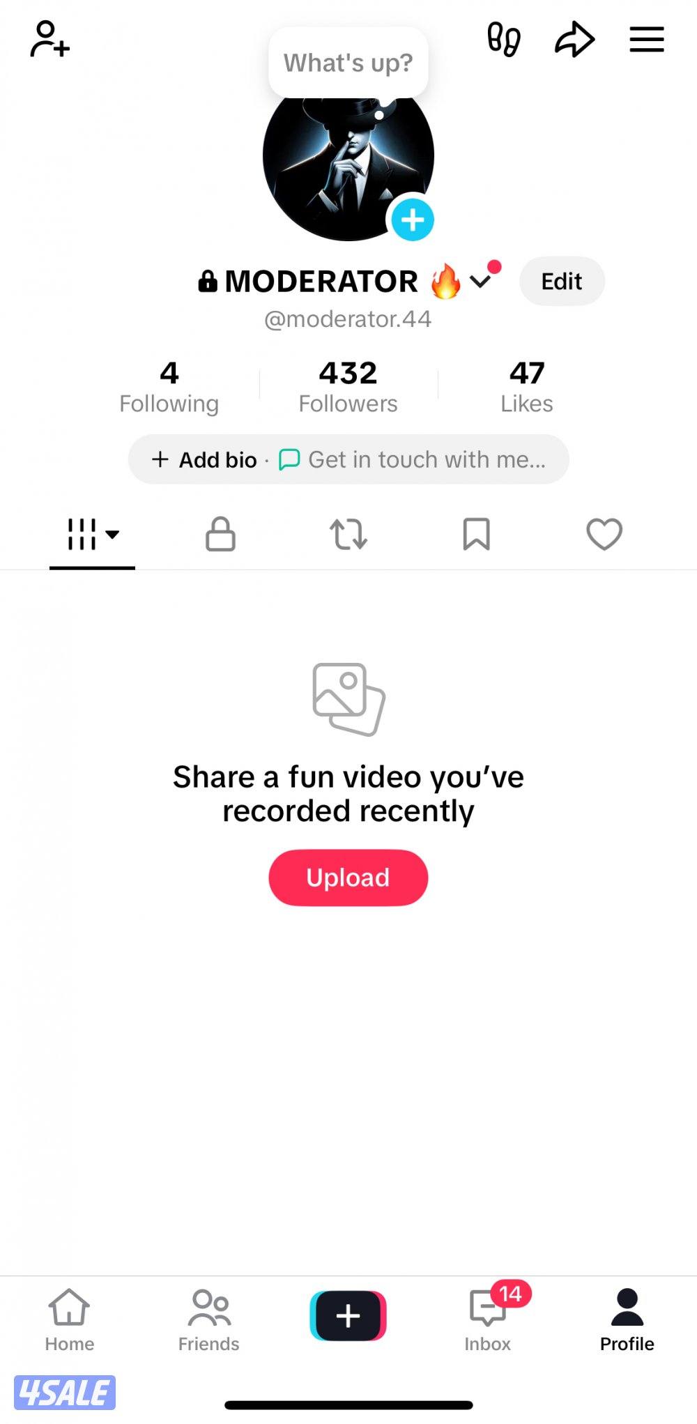 Tiktok Id For Sale level 301