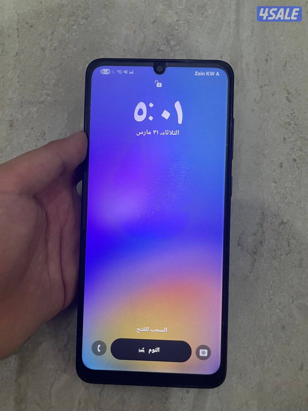 للبيع تلفون A05 نضيف مافيه شي ولل شي فيه وكاله ل تواصل واتس0