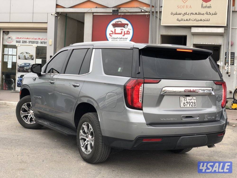 جي ام سي يوكن SLEموديل ٢٠٢٣  ماشي 56 الف صبغ الوكالة شرط الفحص بالكامل2