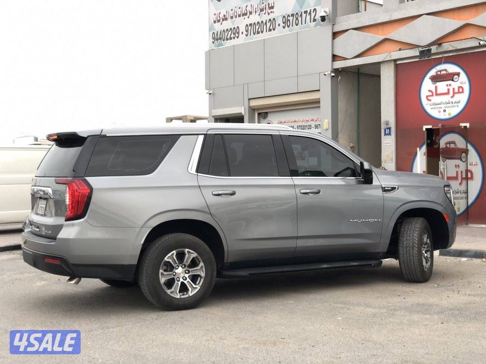 جي ام سي يوكن SLEموديل ٢٠٢٣  ماشي 56 الف صبغ الوكالة شرط الفحص بالكامل3