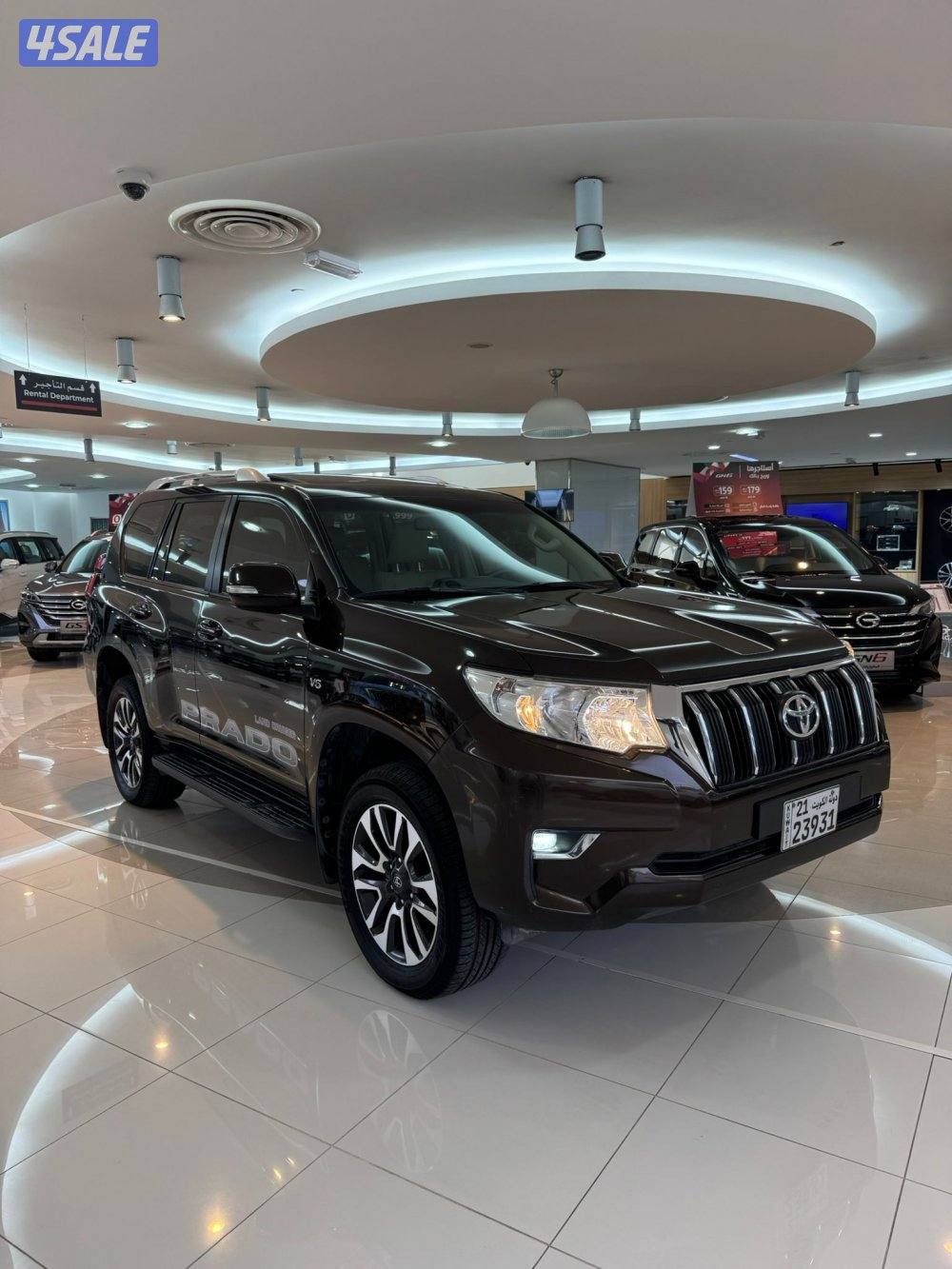 تويوتا برادو بحالة الوكالة1