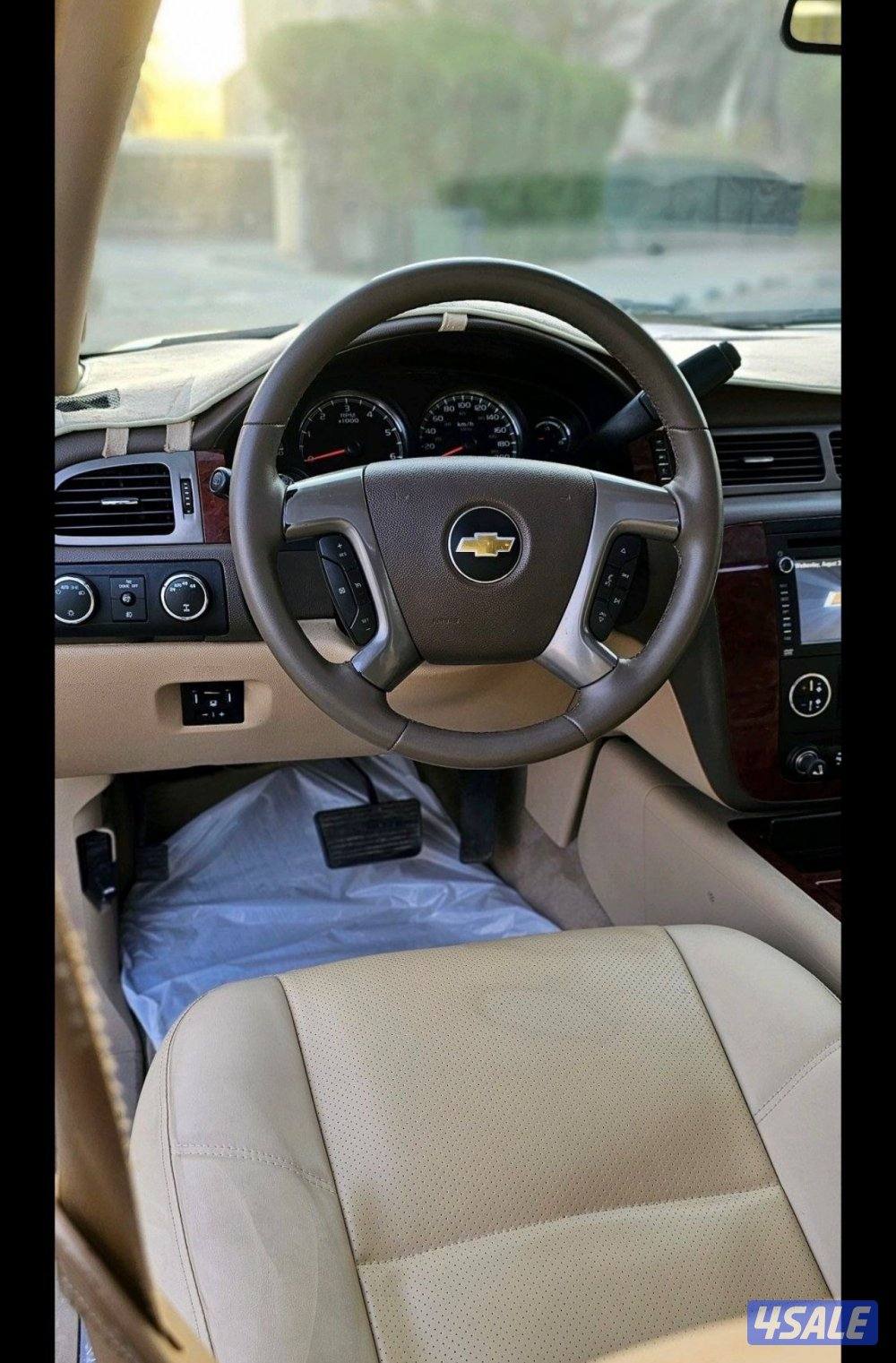 تاهو 2014 صبغ الوكاله شرط الفحص  الدرجه الاولى فل دبل3