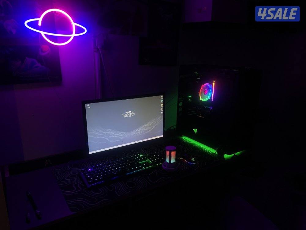 بي سي حالته ممتازه مافيه ولا غلطه يشغل الألعاب الي تبها بجوده ممتازه1