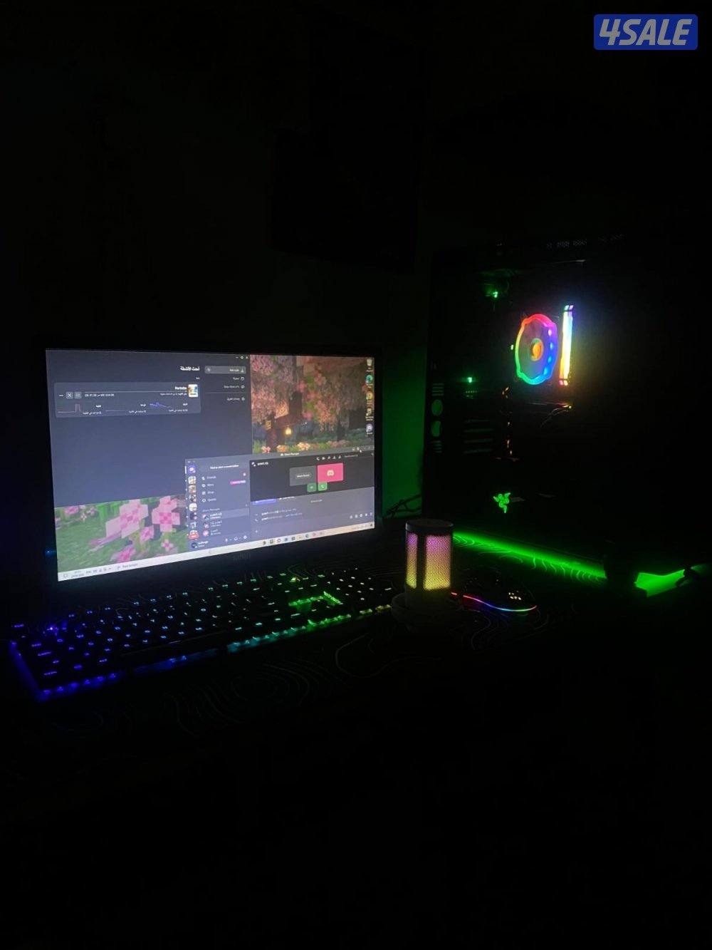 بي سي حالته ممتازه مافيه ولا غلطه يشغل الألعاب الي تبها بجوده ممتازه3