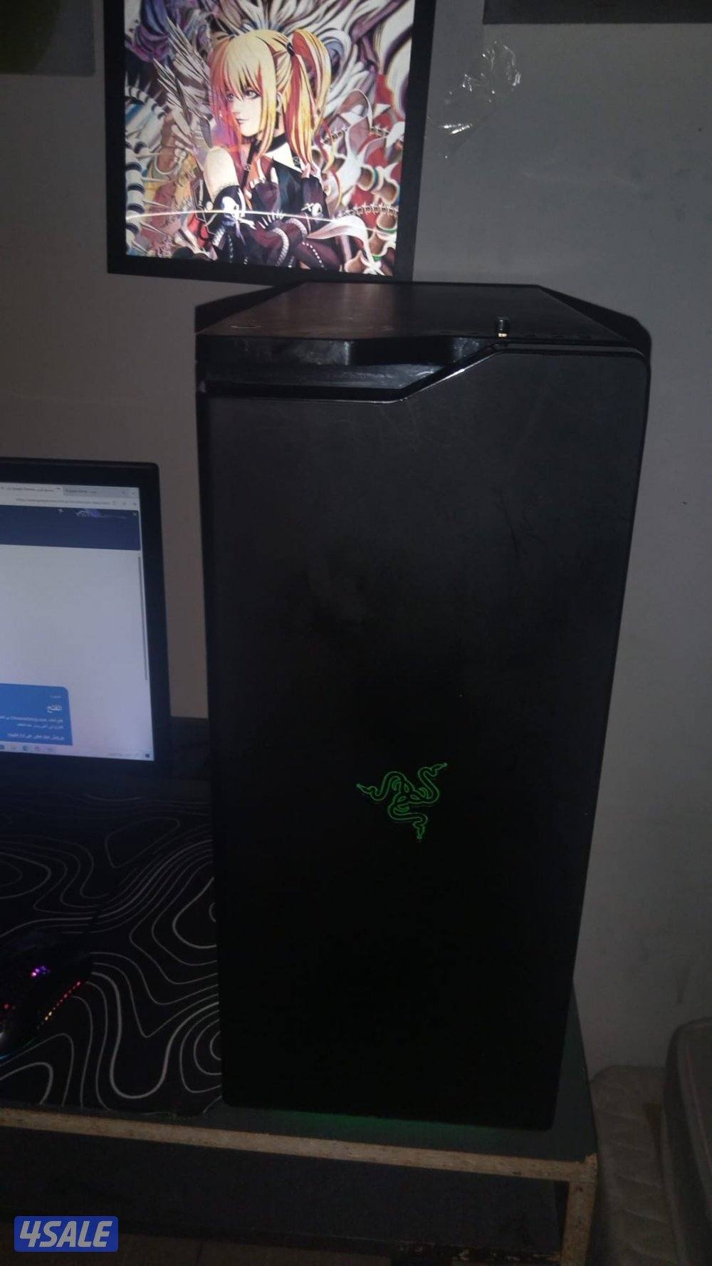 بي سي حالته ممتازه مافيه ولا غلطه يشغل الألعاب الي تبها بجوده ممتازه4