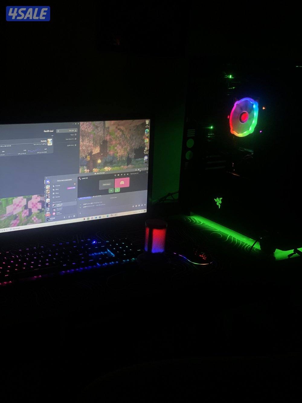 بي سي حالته ممتازه مافيه ولا غلطه يشغل الألعاب الي تبها بجوده ممتازه7