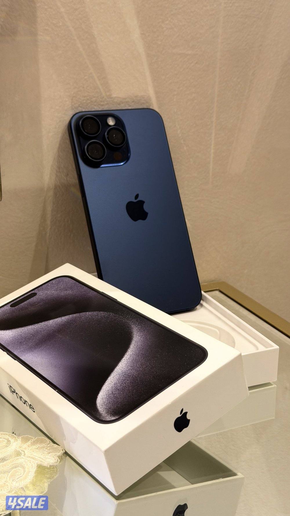 iPhone 15 Pro Max – 256GB Blue Titanium0