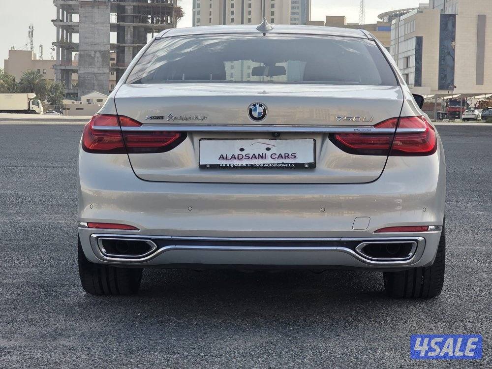 بي ام دبليو 750 LI موديل 2017 _عداد /11الف كم بحاله نادره12