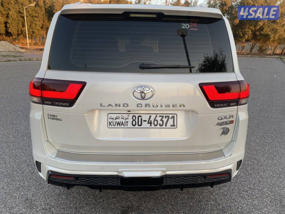 لاند كروزر GXR الساير 2024 TWN TURBO AEROs  المالك الاول شرط الفحص9