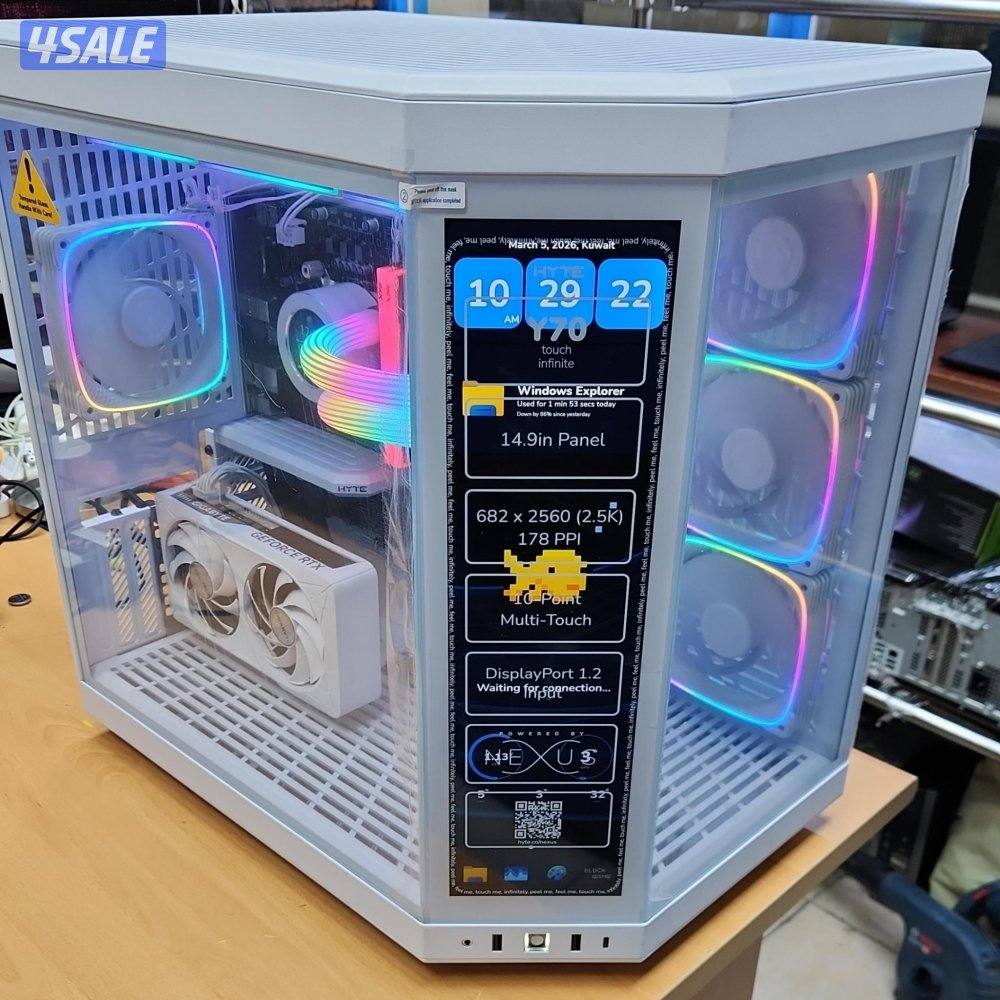 للبيع بي سي جيمنقCore i5 14Gen /32GB RAM DDR5/1TB SSD /5060RTX 8GB0