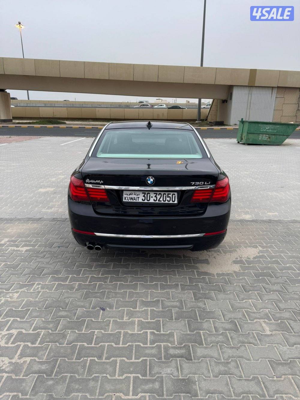 بي أم دبليو 740Li ٢٠١٤ الغانم عداد ٨٣ ألف شرط الفحص صبغ باب الدبه فقط3