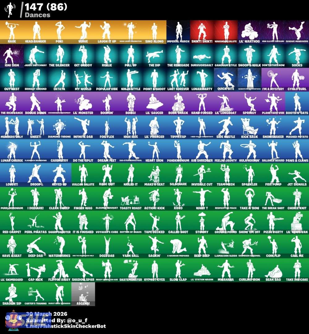 حساب فورت نايت نادر ترافيسكوت🔥✅3