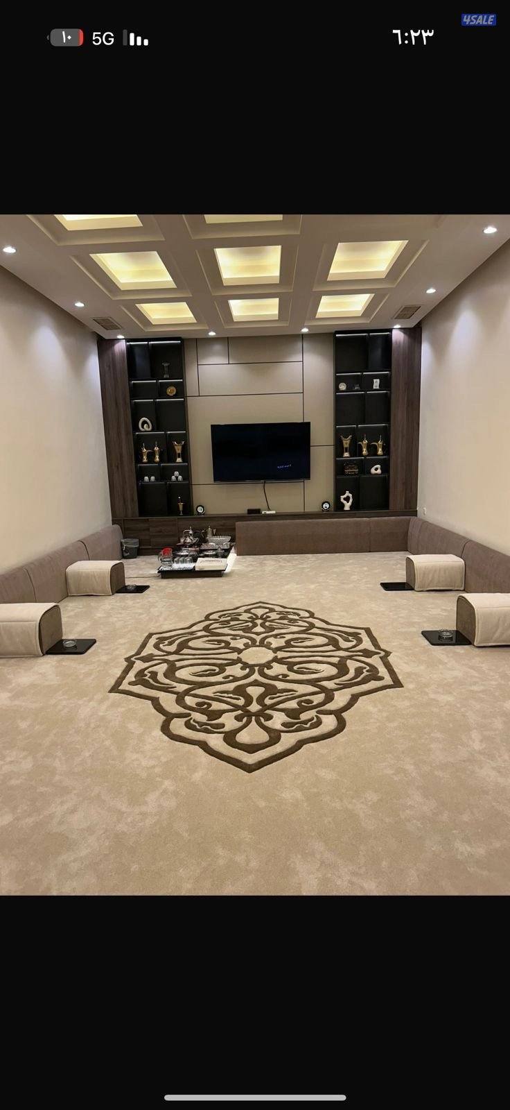 ستائر ويفى فندقية/كنب/سجاد/مساند ضهر15