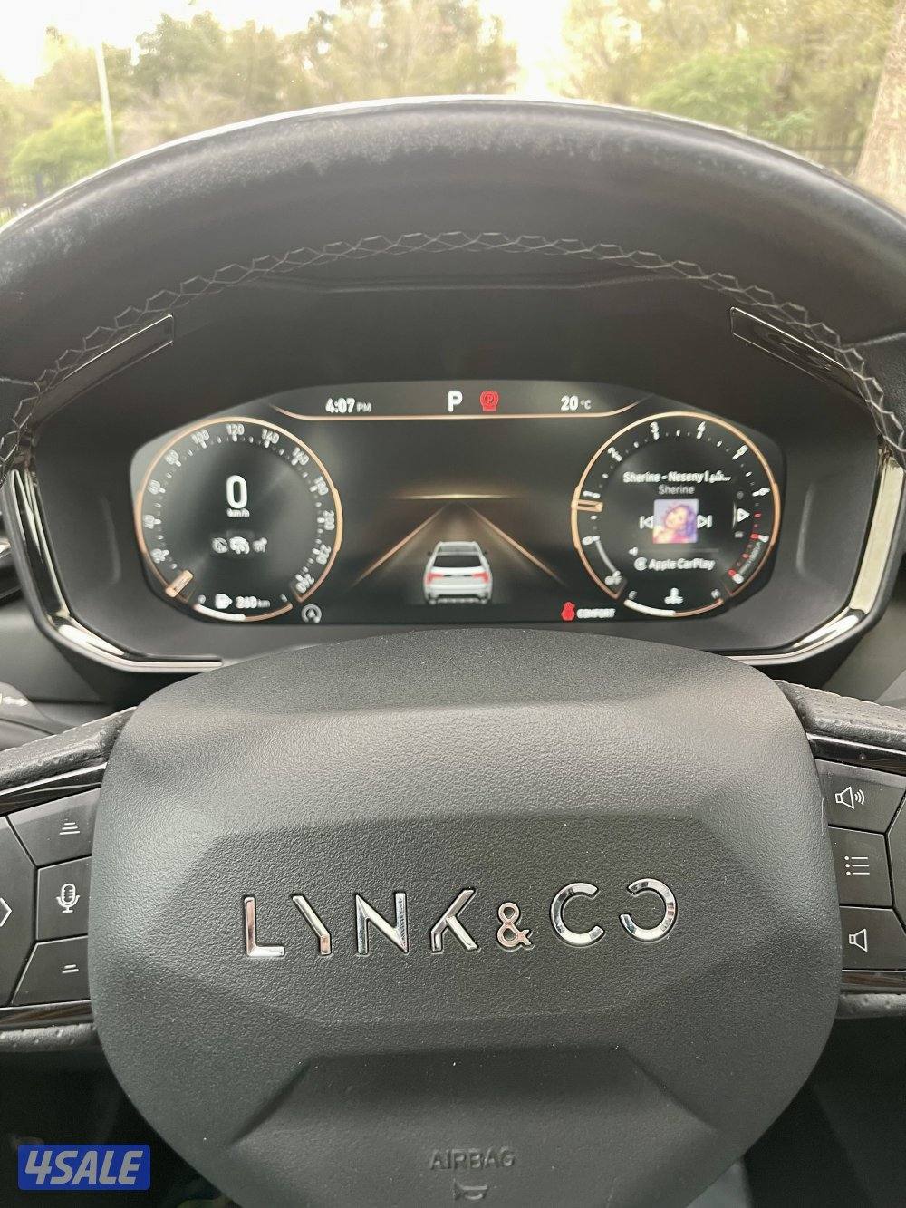 Lynk & co 01 2022 بحالة الوكالة شرط الفحص بالكامل12