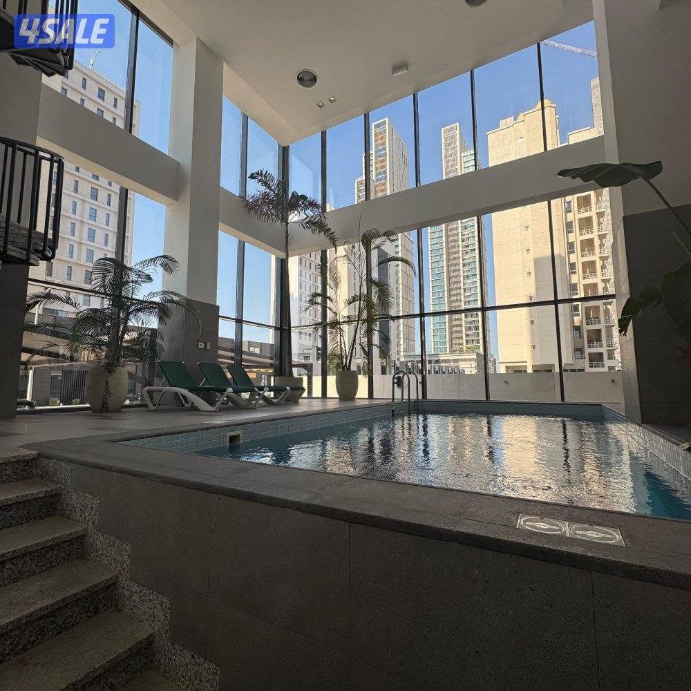 شقة نصف مفروشة إطلالة بحرية للإيجار في ضاحية حصة المبارك9