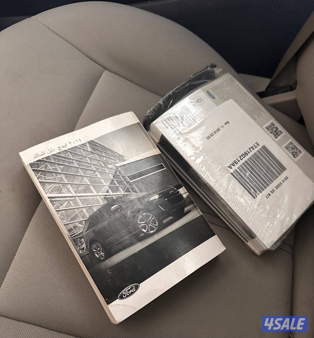 للبيع فورد ايدج 2014 نظيف  ماشي 90 الف5