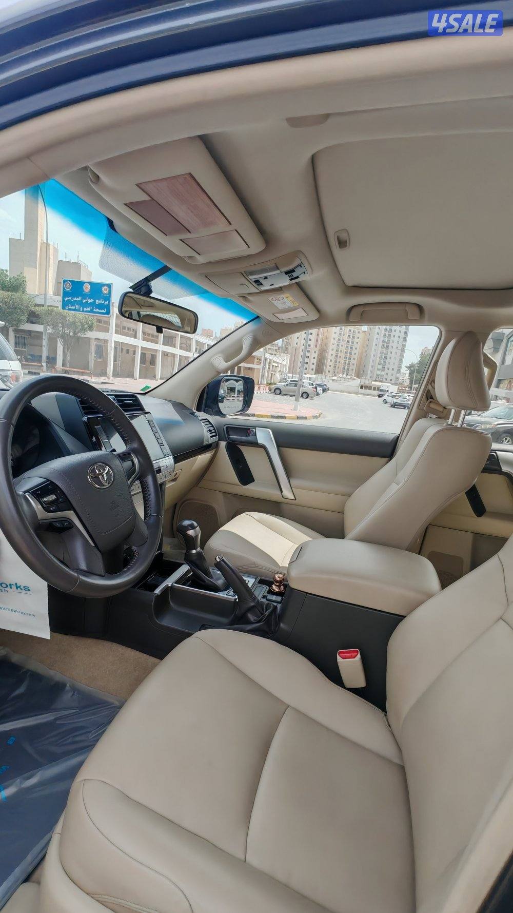 برادو 2022 فل مع فتحه صبغ وكاله جلد بحاله ممتازه عداد 72 الف نظيفه6