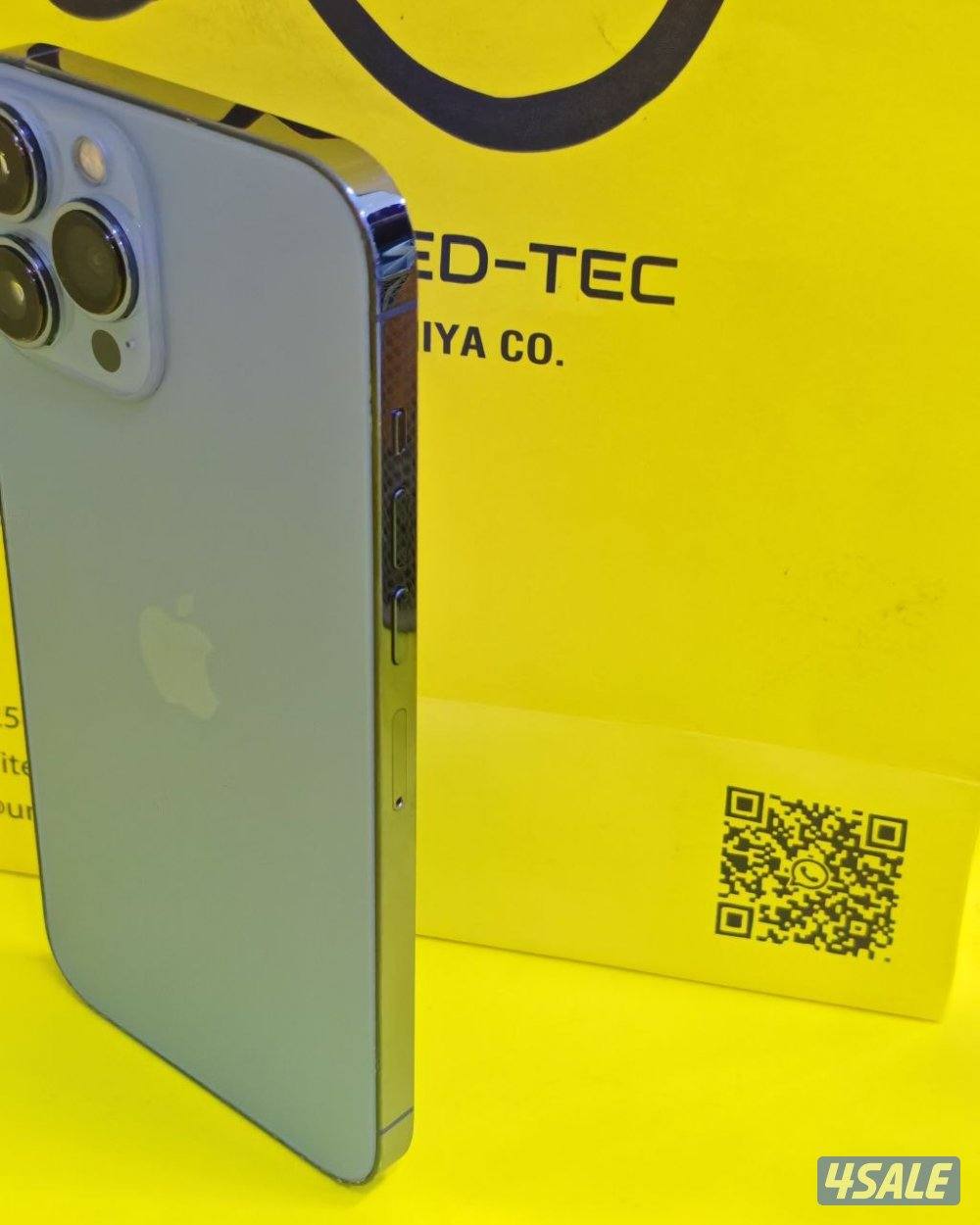 ايفون 13 برو ماكس – 256 جيجا – أزرق بطارية 77% مستعمل نظيف3