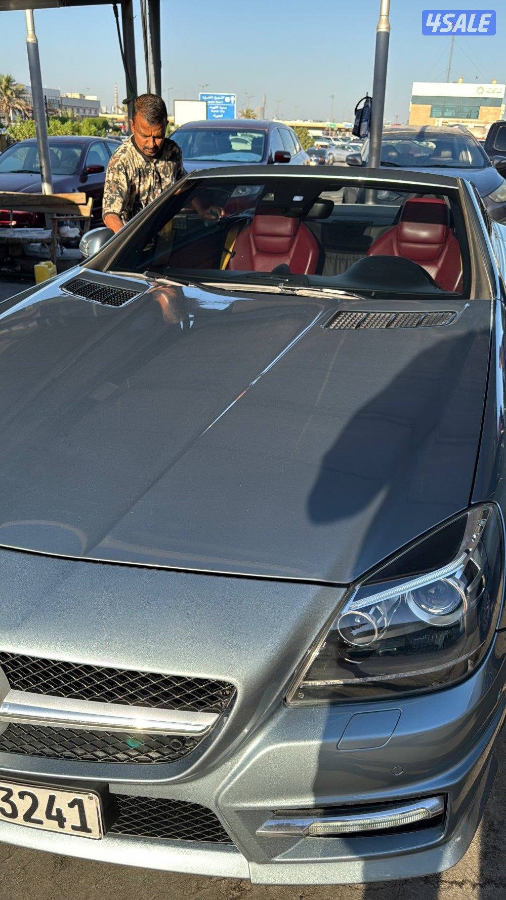 للبيع مرسيدس slk200 موديل 2013 ماشي ١٤٠ الف1