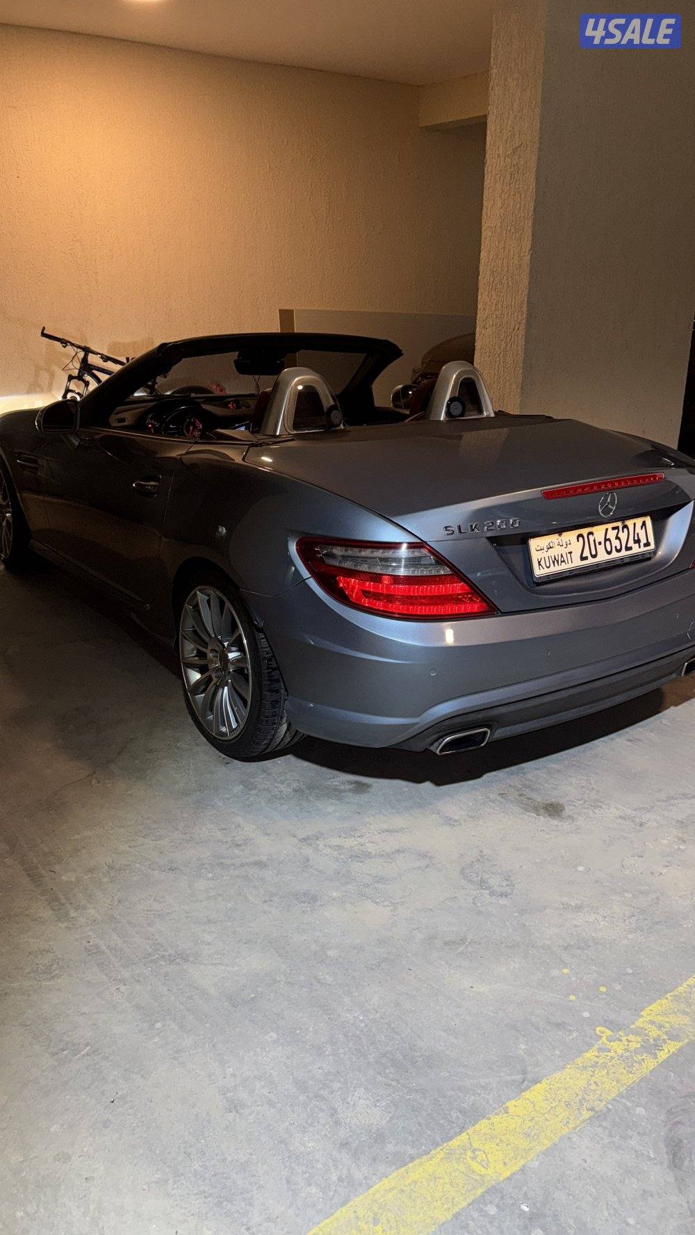 للبيع مرسيدس slk200 موديل 2013 ماشي ١٤٠ الف6