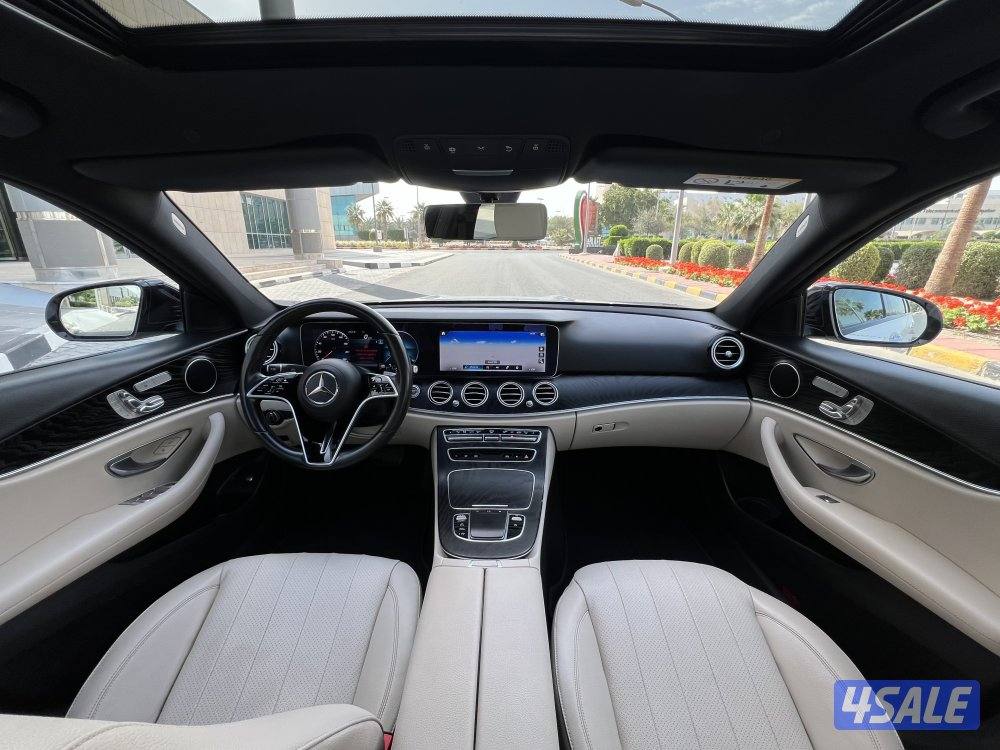للبيع مرسيدس E200 موديل 2022  ( شـرط الـفـحـص ) عداد 55 فـقـط12