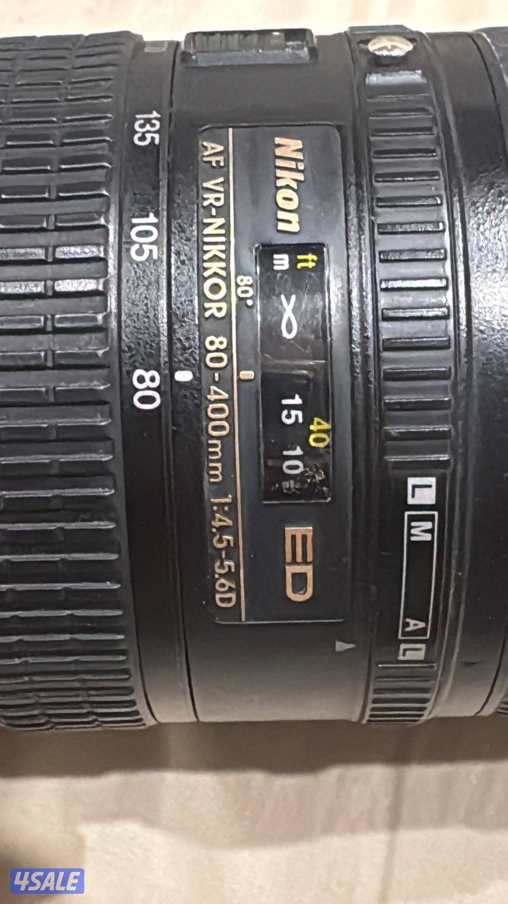 كاميرة نيكون D850 مع عدسات 24-70 و70-200 و 80-400 وعدسة مايكرو 70-1802