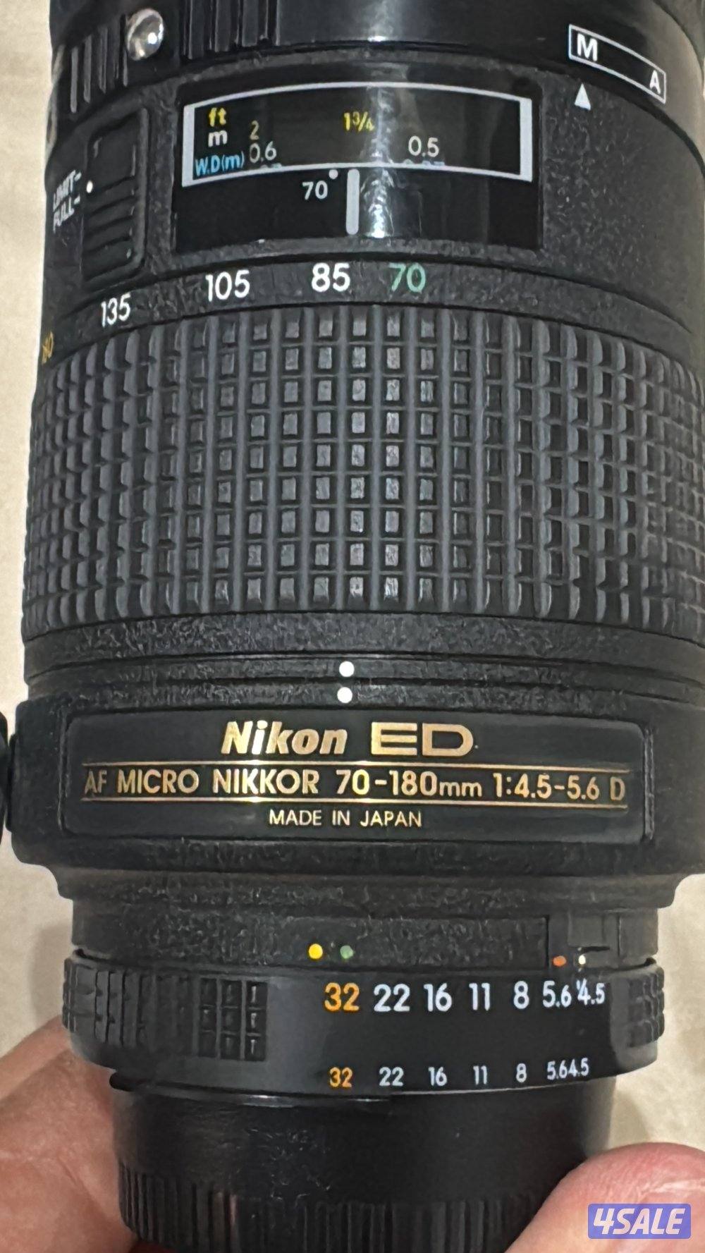 كاميرة نيكون D850 مع عدسات 24-70 و70-200 و 80-400 وعدسة مايكرو 70-1805