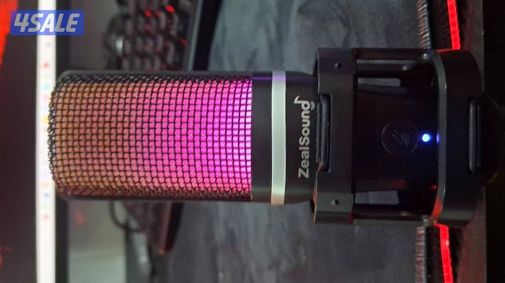 مايك خرافي مع ستاند و اضاء rgb2