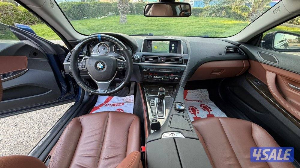 بي ام 640i موديل 2015 / بحاله ممتازه12