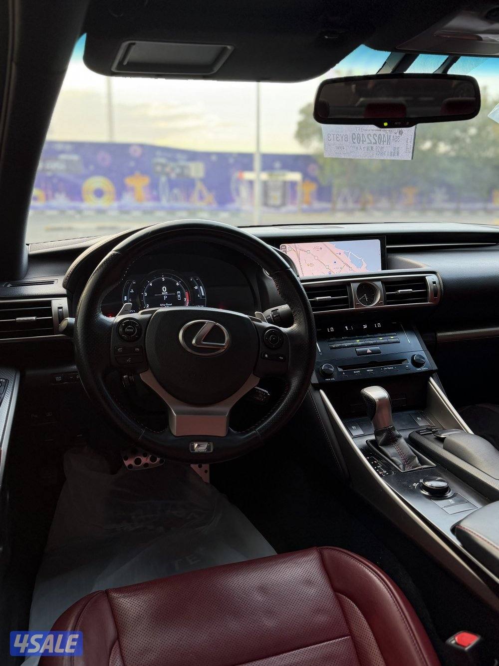 لكزس Isf 350 SPORT موديل 2014 عداد 158 الف بحالة الوكالة7