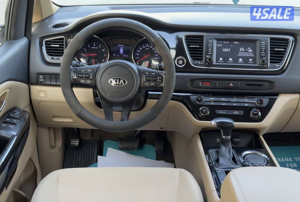 كيا كرنفال 2020 المطوع عداد 143 ألف كامل المواصفات4