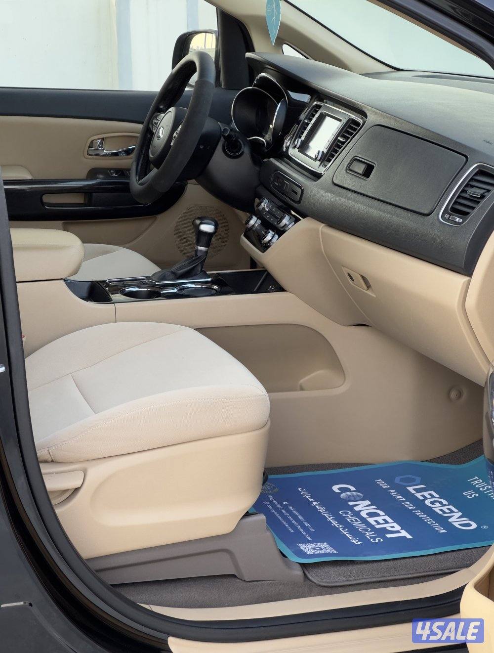 كيا كرنفال 2020 المطوع عداد 143 ألف كامل المواصفات5