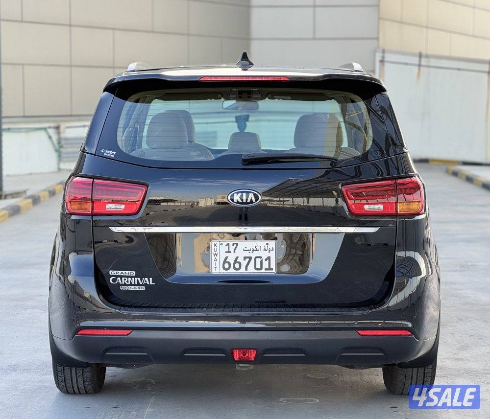 كيا كرنفال 2020 المطوع عداد 143 ألف كامل المواصفات8