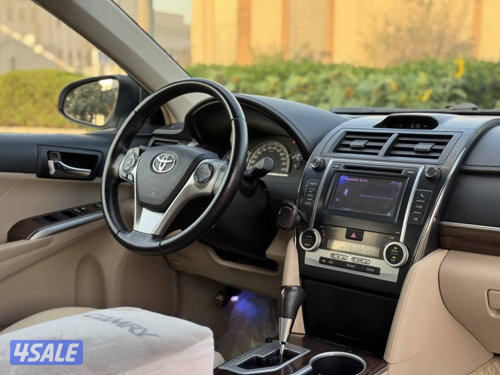 تويوتا كامري GLX موديل 2015 صبغ الوكاله بحاله نادره13